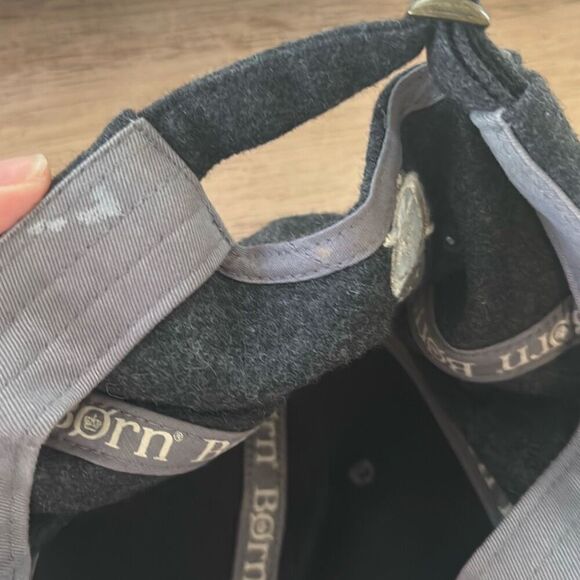 Born dark gray wool baseball cap - Picture 4 of 6